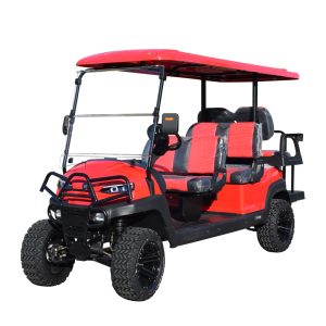 6 seater utility golf cart Z4C red